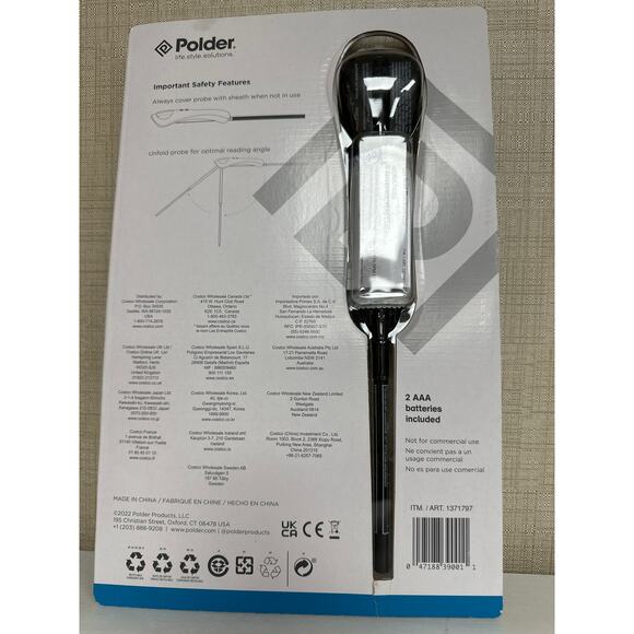 Polder instant read thermometer - Picture 4 of 4